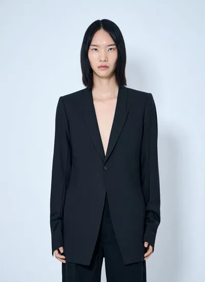 Rick Owens Extreme Soft Blazer In Black