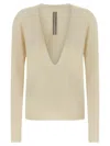 Rick Owens Extreme Sweaters And Cardigans Beige In Neutral