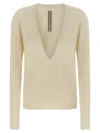 Rick Owens Extreme Sweaters And Cardigans Beige In Neutral