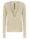 Rick Owens Extreme Sweaters And Cardigans Beige In Neutral