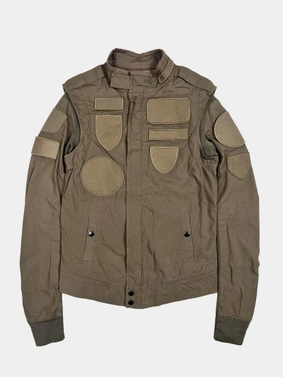 Pre-owned Rick Owens F1 Jacket Ss2008 ‘creatch” In Beige