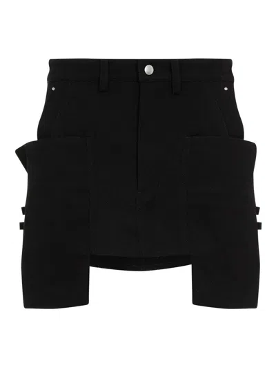RICK OWENS STEFAN MINI SKIRT