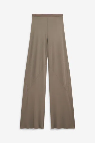 Rick Owens Farrah Bias Pants In Gray