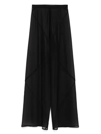 Rick Owens Farrah Pants In Black