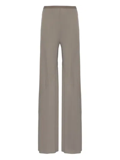 Rick Owens Farrah Trousers In Grey