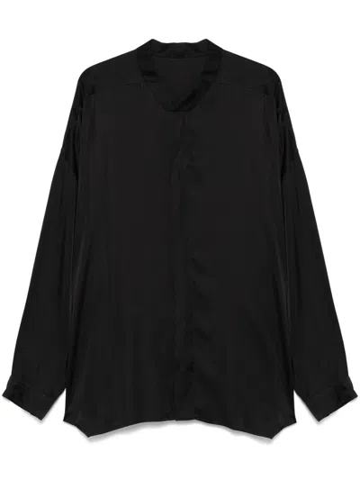 Rick Owens Faun Shirt In 黑色