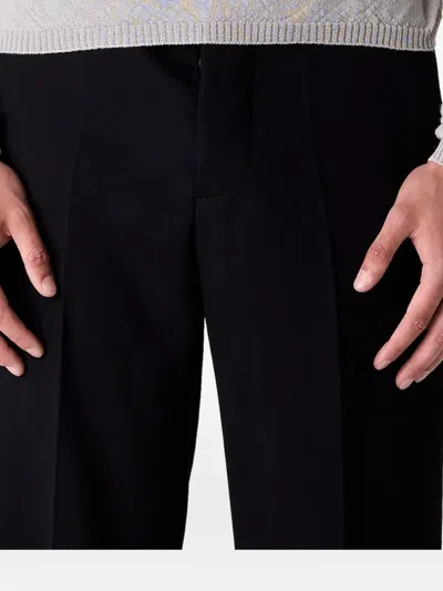 Rick Owens Fine-knit Cropped Sweatshirt In Black