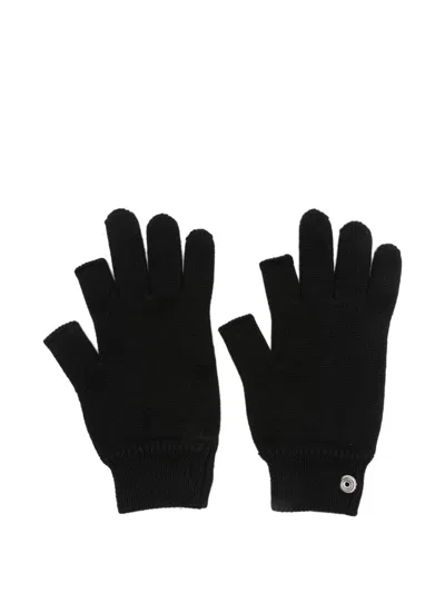Rick Owens Fingerless Wool Gloves