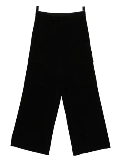 Rick Owens Firbanks Wide-leg Trousers In Black