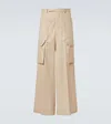 Rick Owens Off-white Concordians Firbanks Cargo Pants In Brown