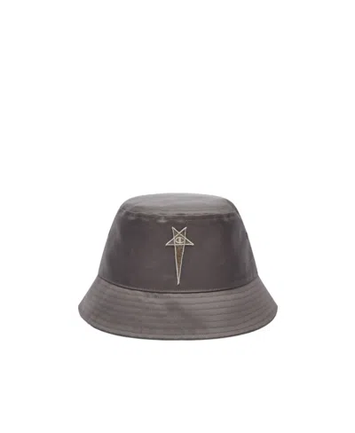 Rick Owens Fisherman's Hat In Gray