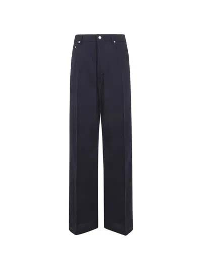 Rick Owens Five-pockets Jeans In Black