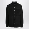 Rick Owens Button-fastening Pocket Shirt Jacket In Black