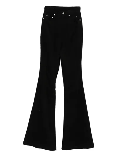 RICK OWENS FLARED JEANS