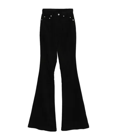 RICK OWENS FLARED JEANS