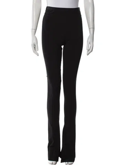 Pre-owned Rick Owens Flared Pants In Black
