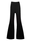 Rick Owens Flared Trousers In Black