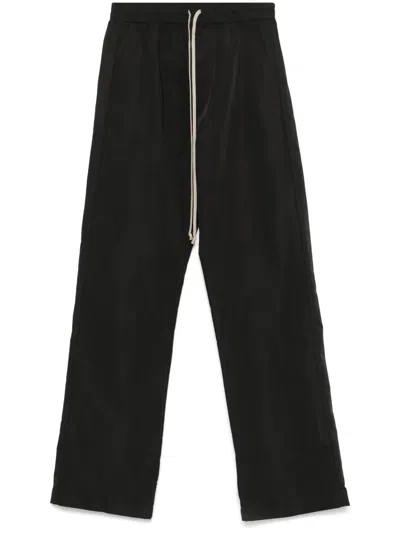 Rick Owens Flared Trousers In Black