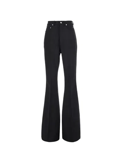 Rick Owens Woman Pants Black Size 27 Virgin Wool