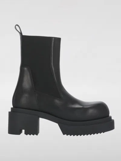 RICK OWENS BOOTS RICK OWENS WOMAN COLOR BLACK,G76180002