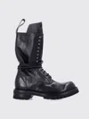 Rick Owens Boots  Woman Color Black In Black