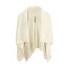 Rick Owens Cream Fleece Wool Cardigan In Neutral