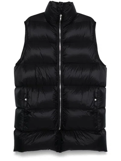 Rick Owens Flight Coat In Black