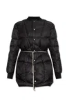 Rick Owens Mens Black Flight Liner Quilted-and-padded Regular-fit Shell-down Jacket In Black