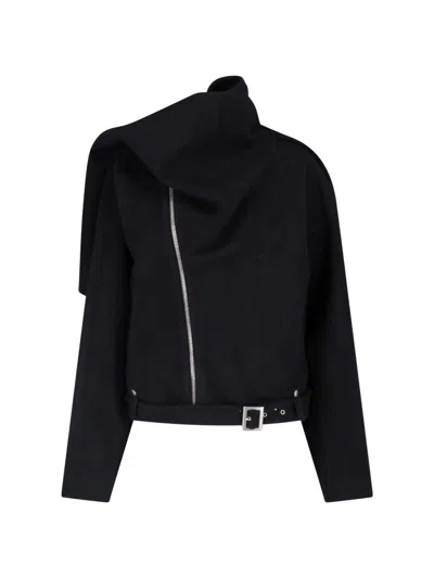Rick Owens ‘flight' Scarf Jacket In Multi