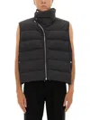 Rick Owens Flight" Sleeveless Down Jacket In Black