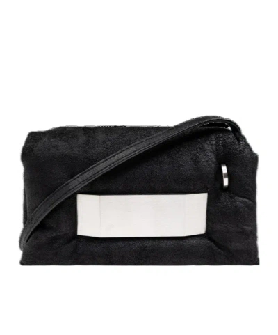 Rick Owens Flip Shoulder Bag In Black