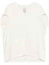 Rick Owens Floating Blouse In White