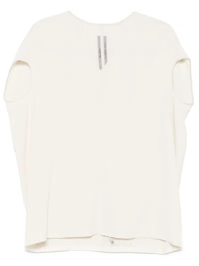 Rick Owens Floating Blouse In White
