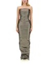 Rick Owens Floor-length Strapless Bustier Gown