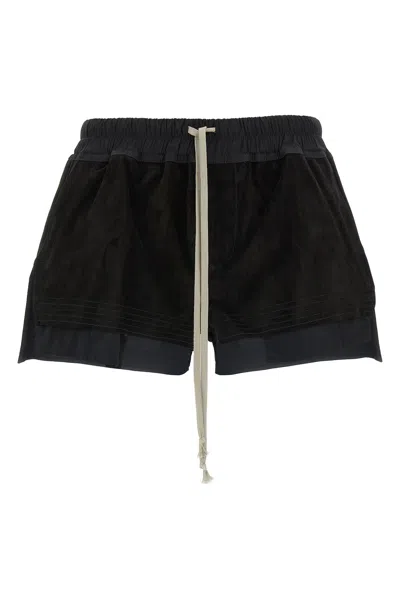 RICK OWENS 'FOG BOXERS' SHORTS