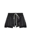 Rick Owens Fog Boxer Shorts In Black