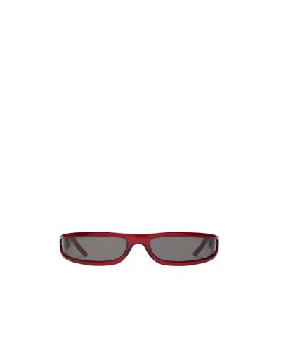 RICK OWENS RICK OWENS FOG RECTANGULAR FRAME SUNGLASSES