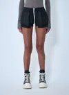 Rick Owens Elasticated Drawstring Shorts In Black