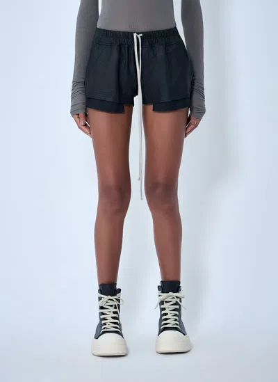 Rick Owens Fog Shorts In Black