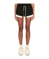 Rick Owens Black Fog Shorts In Brown