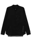 Rick Owens Fogpocket Shirt In Black