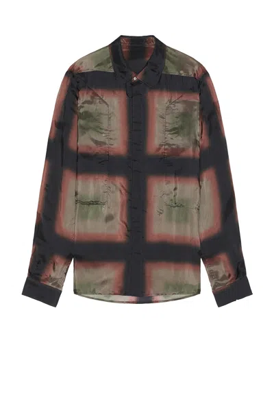 Rick Owens Fogpocket Outershirt In Throat