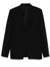 Rick Owens Fogpocket Soft Soft Blazer In Black