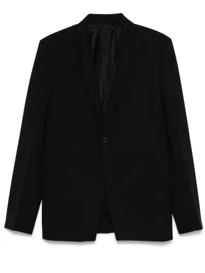 Rick Owens Fogpocket Soft Soft Blazer In Black