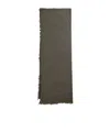 Rick Owens Frayed-edge Scarf