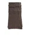 Rick Owens Frayed-edge Scarf