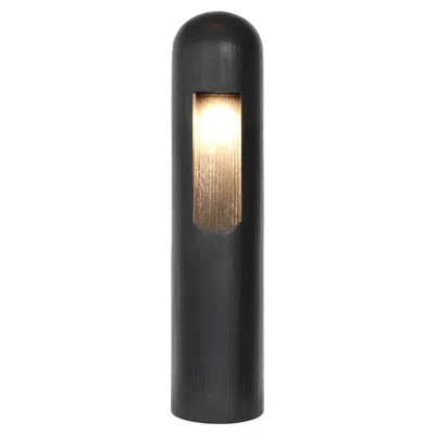 Pre-owned Rick Owens French Black Plywood Table Or Floor Lamp