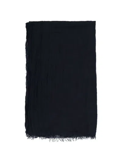 Rick Owens Fringed Scarf In Brown