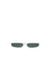 Rick Owens Full Frame Sunglasses In Green