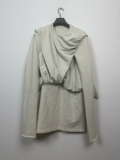 Pre-owned Rick Owens Fw16 ‘mastodon' Emotionless Sweater In Yellow